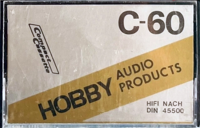 Compact Cassette Hobby 60 Type I Normal 1980 Germany