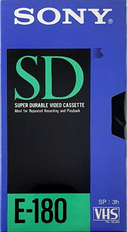 VHS, Video Home System: Sony  - SD 180