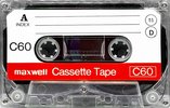 Compact Cassette Maxwell 60 Type I Normal Japan