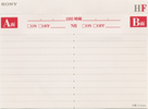 Compact Cassette Sony HF 90 "C-90HFA" Type I Normal 1998 Japan