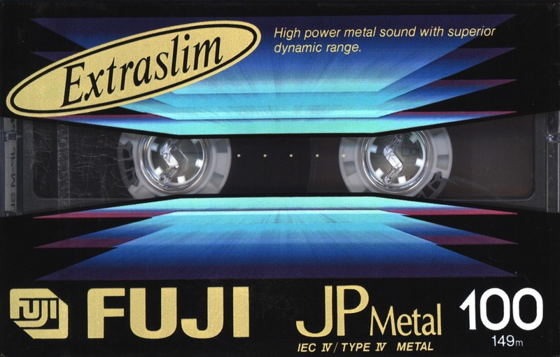 Compact Cassette Fuji JP Metal 100 Type IV Metal 1992 Europe