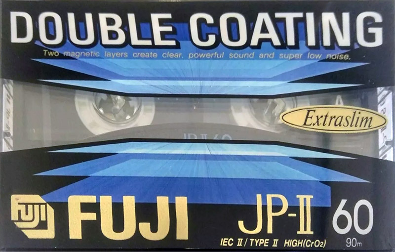 Compact Cassette Fuji JP-II 60 Type II Chrome 1994 Europe