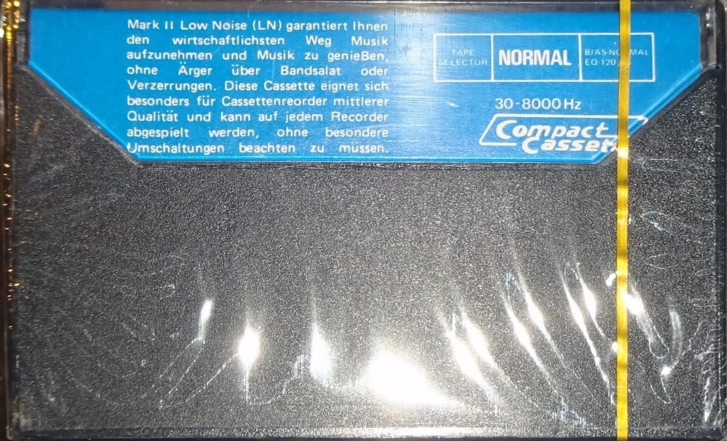 Compact Cassette Mark II Low Noise 60 Type I Normal 1982 Germany