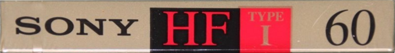 Compact Cassette Sony HF 60 Type I Normal 1992 North America