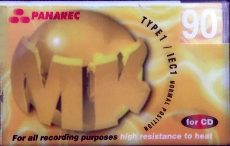 Compact Cassette Panarec MK 90 Type I Normal Indonesia