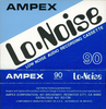 Compact Cassette Ampex Lo-Noise 90 "352-C90" Type I Normal 1978 USA