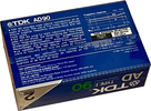 2 pack TDK AD 90 Type I Normal 1985 Australia, Europe