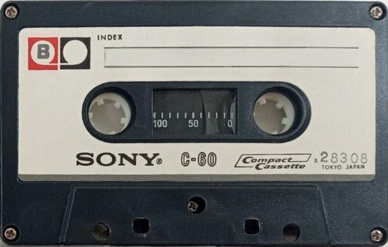 Compact Cassette Sony 60 Type I Normal Japan
