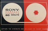 Compact Cassette Sony 60 Type I Normal Japan