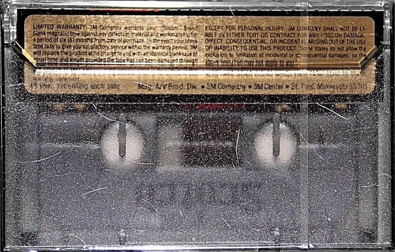 Compact Cassette Scotch Master I 90 Type I Normal 1981 USA