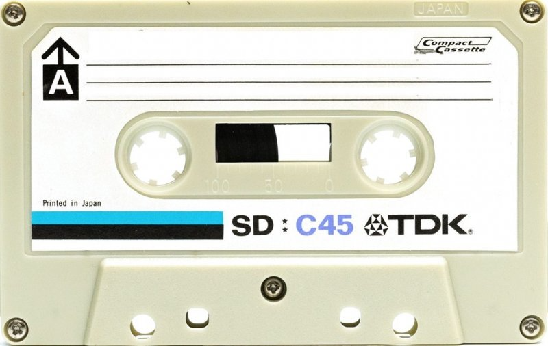 Compact Cassette TDK SD 45 Type I Normal 1974 Japan