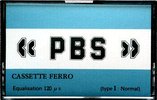 Compact Cassette PBS 30 "SF" Type I Normal Unknown Country