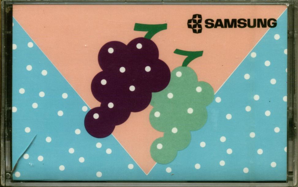 Compact Cassette Samsung 60 "Grape" Type I Normal 1985 South Korea