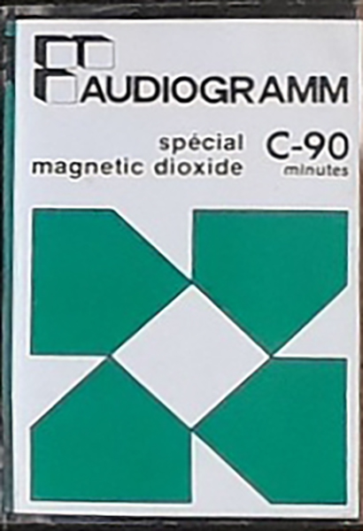 Compact Cassette Audiogramm 90 Type I Normal 1980 France