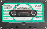 Compact Cassette Audiogramm 90 Type I Normal 1980 France