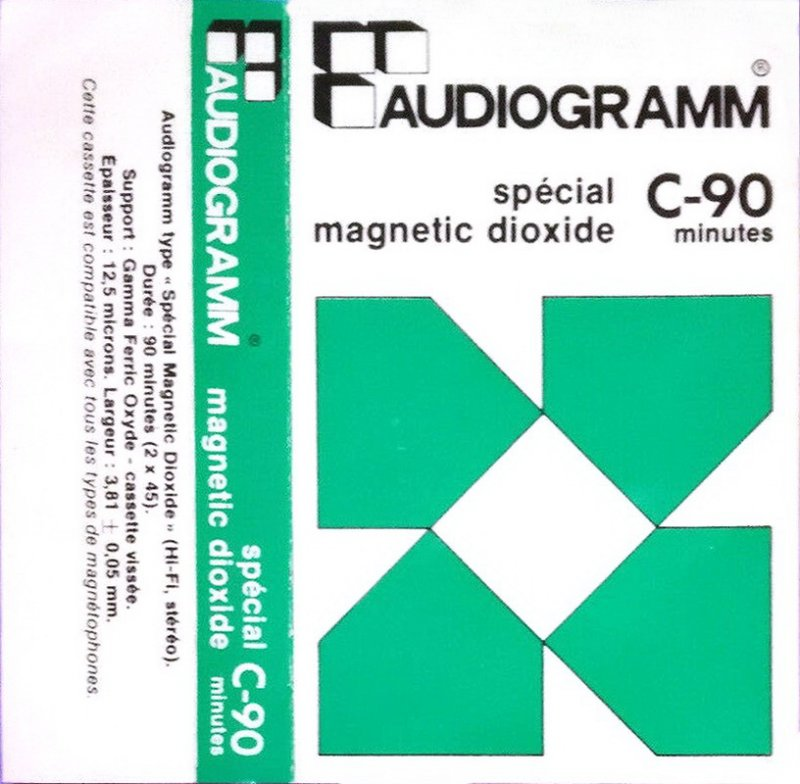 Compact Cassette: Unknown Audiogramm -  90