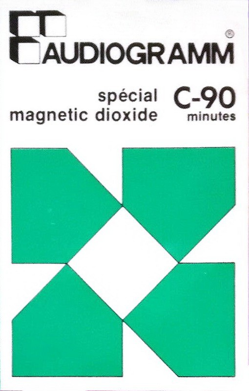 Compact Cassette Audiogramm 90 Type I Normal 1980 France
