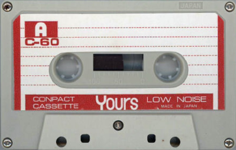 Compact Cassette Yours 60 Type I Normal 1980 Japan