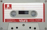 Compact Cassette Yours 60 Type I Normal 1980 Japan