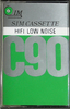 Compact Cassette Sim 90 Type I Normal Germany