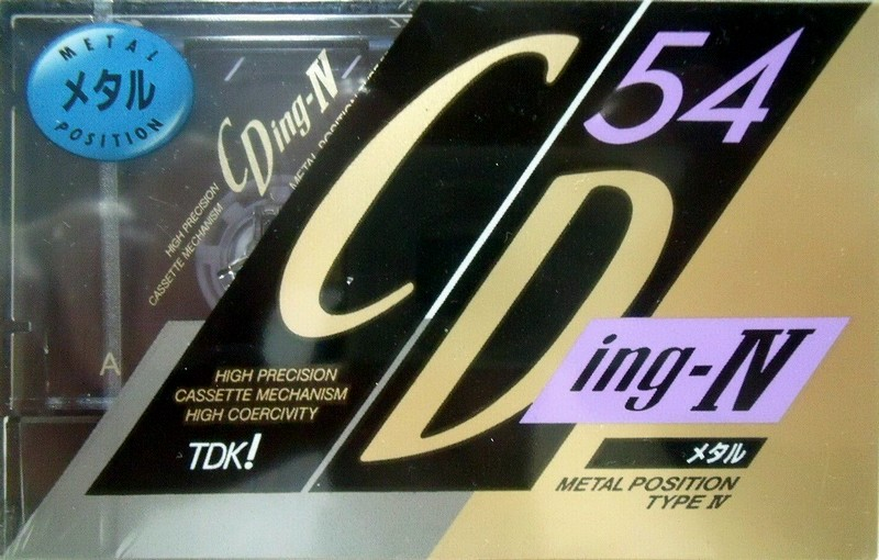 Compact Cassette: TDK  - CDing-IV 54