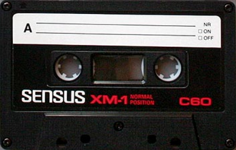 Compact Cassette Sensus XM-1 60 Type I Normal 1985 Europe