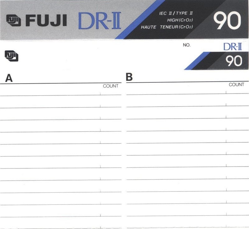 Compact Cassette: FUJI Fuji - DR-II 90