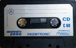 Compact Cassette Melodie 2000 CD 60 "Kemtronic" Type II Chrome 1977 Germany