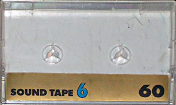 Compact Cassette Sound 2000 Sound Tape 6 60 Type II Chrome 1984 Germany