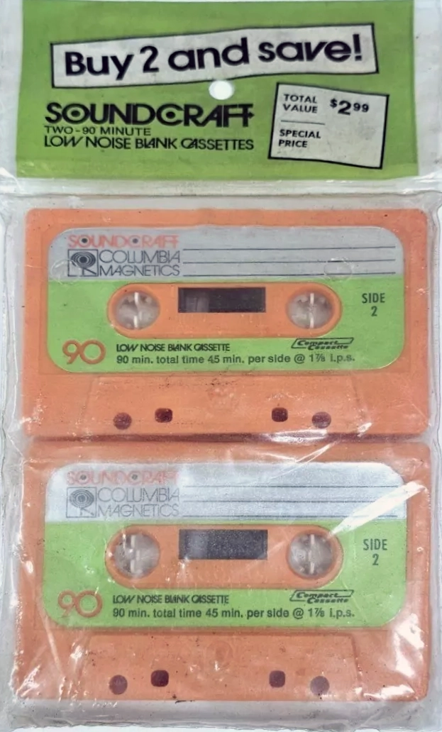 Soft Pack Soundcraft 90 Type I Normal 1975 USA