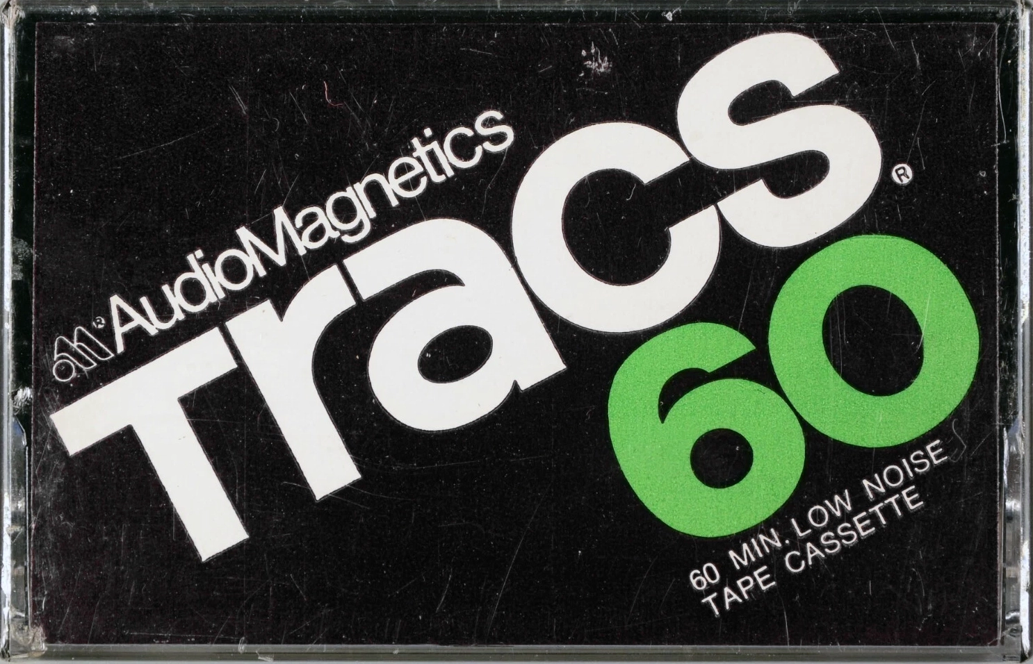 Compact Cassette Tracs 60 Type I Normal 1977 USA