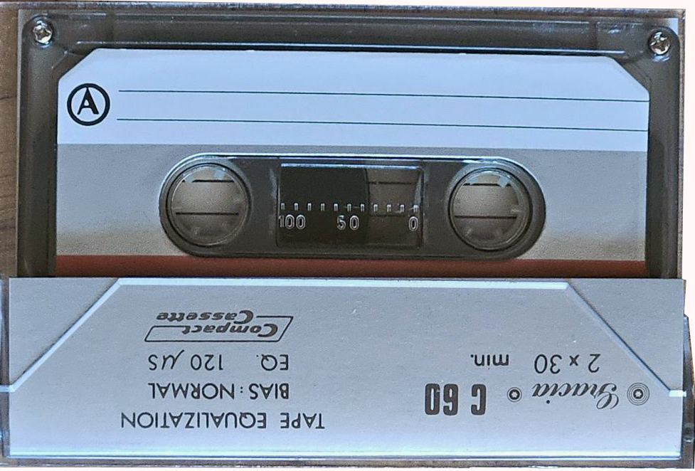Compact Cassette Gracia 60 Type I Normal Unknown Country