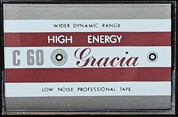 Compact Cassette Gracia 60 Type I Normal Unknown Country
