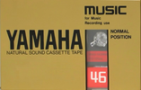 Compact Cassette Yamaha Music 46 Type I Normal 1982 Japan