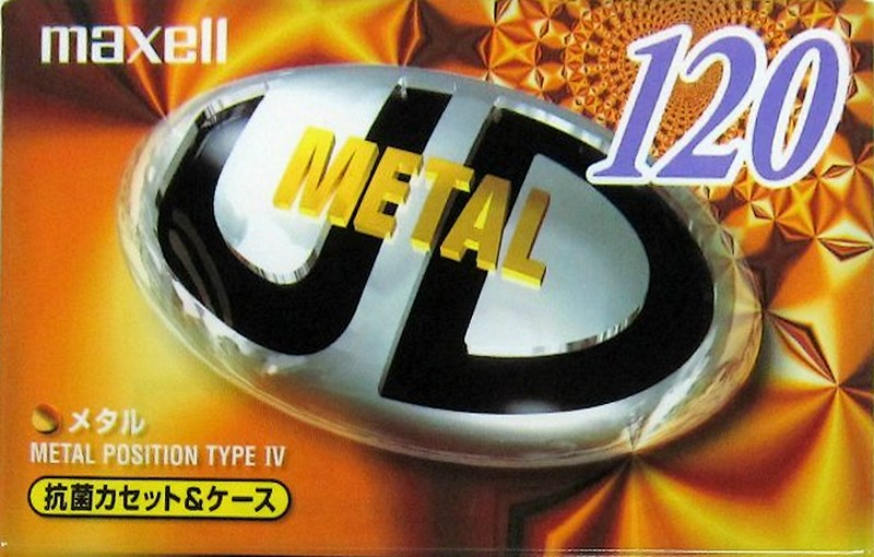Compact Cassette Maxell Metal UD 120 "MUD-120M" Type IV Metal 1999 Japan