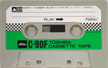 Compact Cassette Toshiba F 90 Type I Normal 1975 Japan