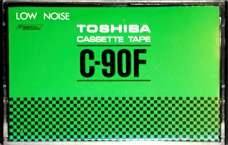 Compact Cassette Toshiba F 90 Type I Normal 1975 Japan