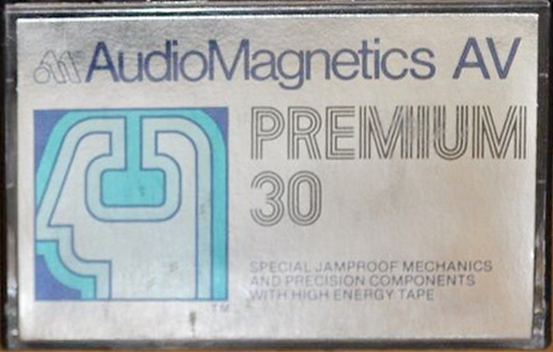 Compact Cassette:  Audio Magnetics - AV 30