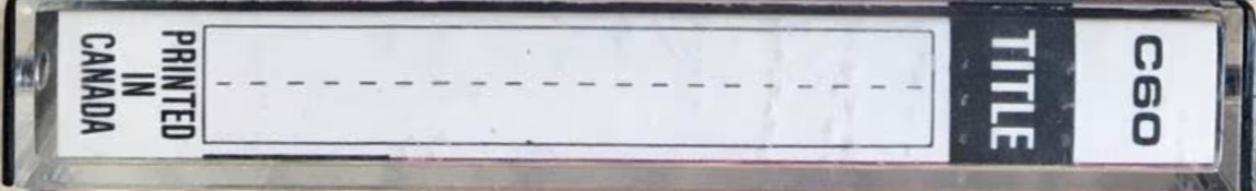 Compact Cassette NAVP 60 "Premium" Type I Normal 1988 Canada