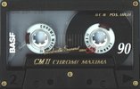 Compact Cassette BASF CM II Chrome Maxima 90 Type II Chrome 1995 Europe