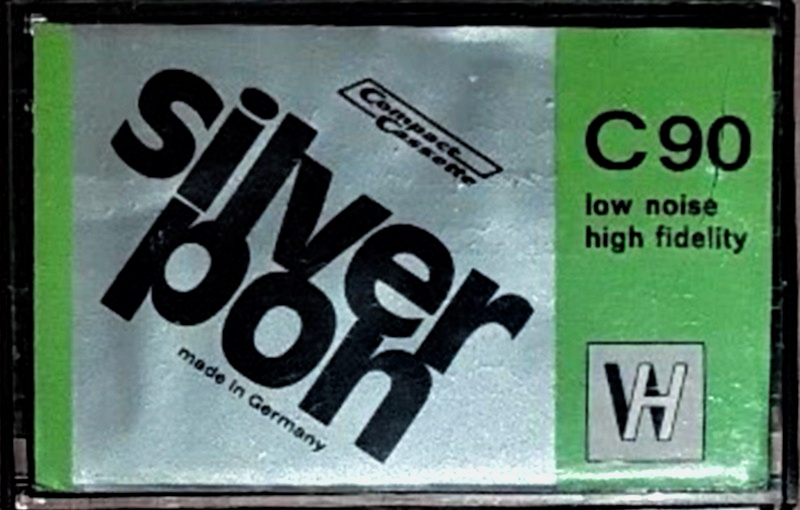 Compact Cassette: Unknown Silver Pon -  90