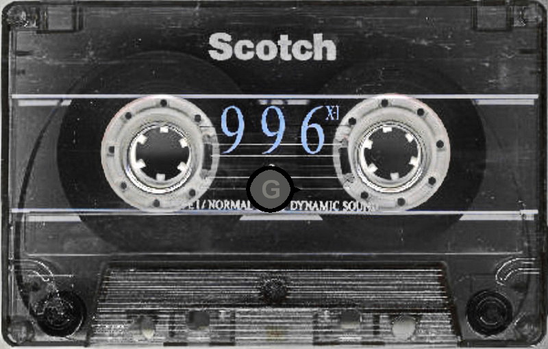 Compact Cassette Scotch 996 X 74 "996X1-74" Type I Normal 1993 Japan