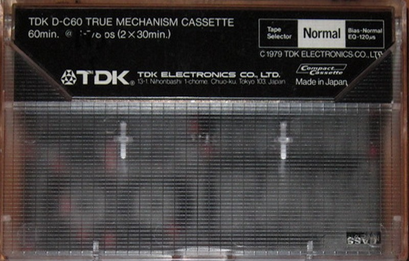 Compact Cassette: TDK  - D 60