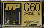 Compact Cassette ITP 60 "Brilliant" Type II Chrome Germany