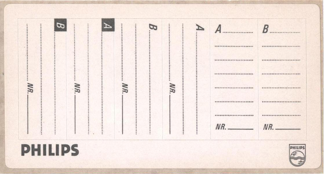 Compact Cassette Philips MCX Master 90 Type II Chrome 1988 Europe