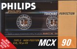 Compact Cassette Philips MCX Master 90 Type II Chrome 1988 Europe