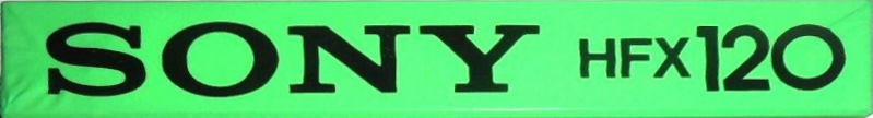 Compact Cassette Sony HFX 120 Type I Normal 1978 USA