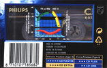 Compact Cassette Philips CD Extra 60 Type II Chrome 1997 Europe