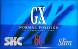Compact Cassette SKC GX 60 Type I Normal 1995 Europe