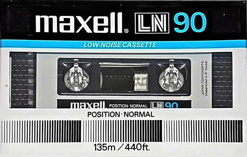 Compact Cassette: Maxell / Hitachi Maxell - LN 90